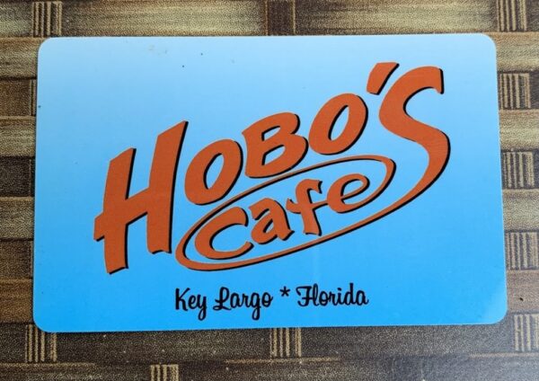 hobos cafe sign